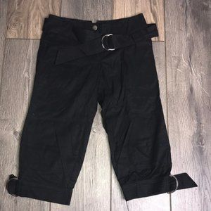 Black Bebe Capri Jeans
